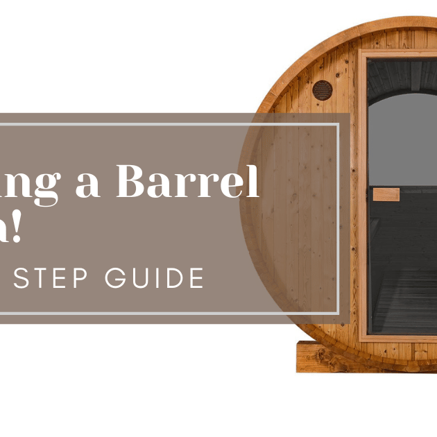 Building a Barrel Sauna!