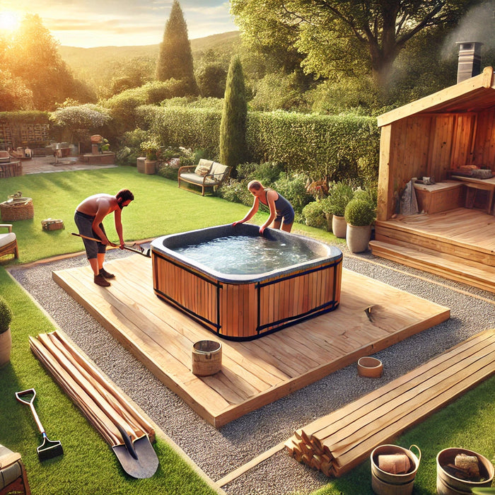 How to Prepare Your Backyard for a Wood-Burning Hot Tub Installation