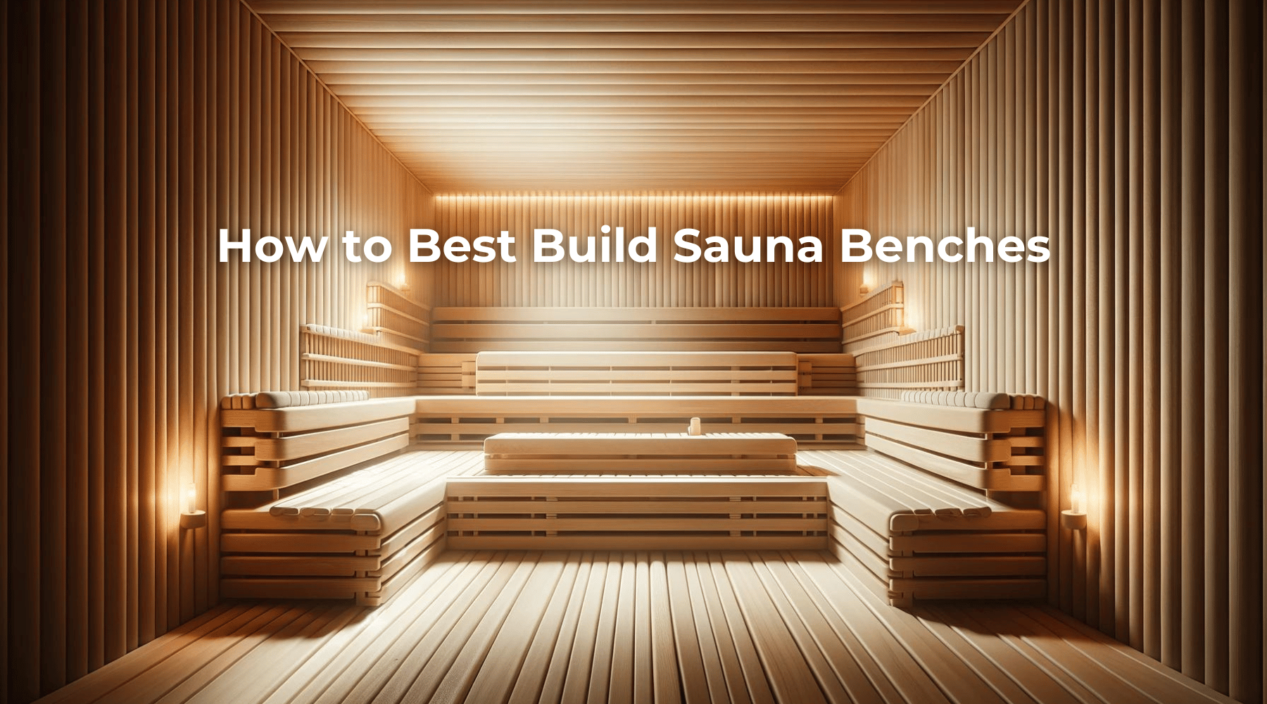 How to Best Build Sauna Benches: A Comprehensive Guide