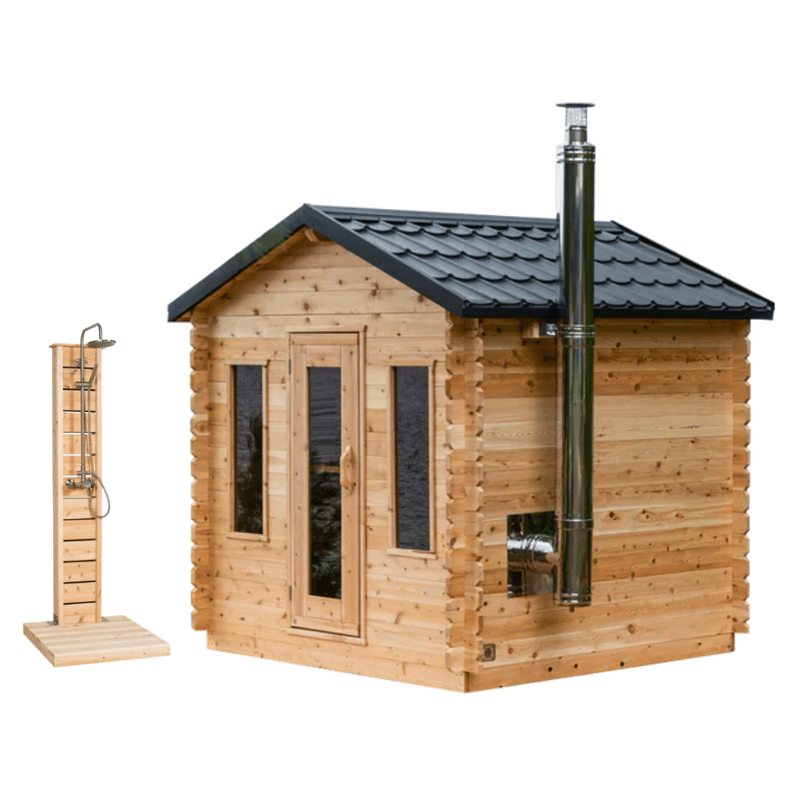 Outdoor Sauna & Shower Combos