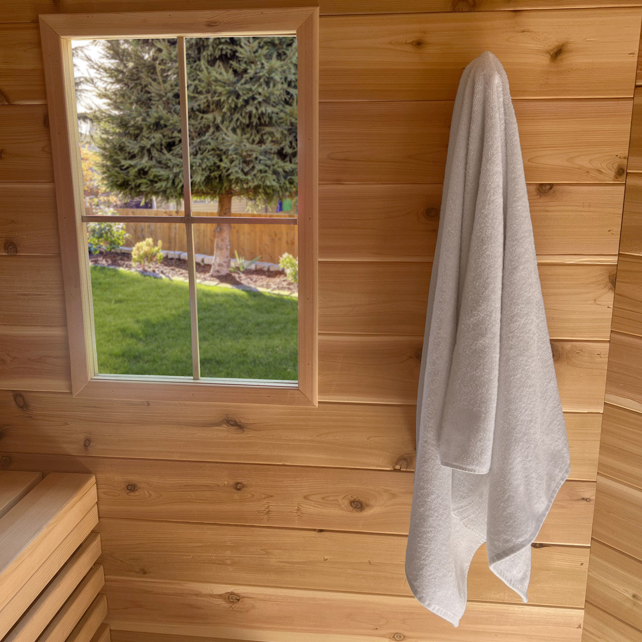 Sauna Towel & Robe Hanger