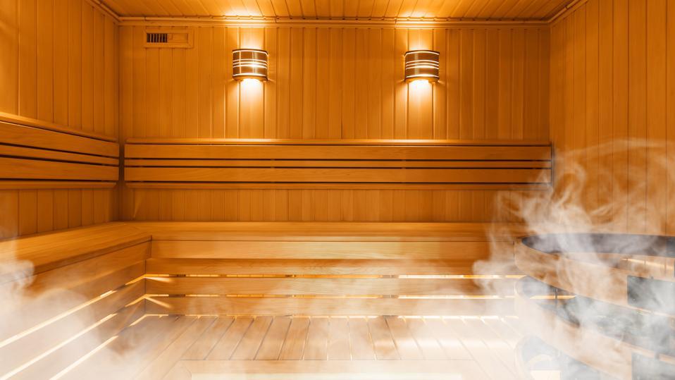 steam room for relaxation