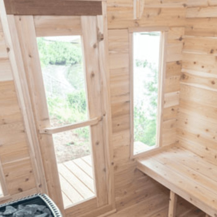 Cedar Sauna Bench Kit - 46" One-Level (2 person)