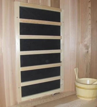 Carbon Fiber FAR Infrared Sauna Heaters w/ Mechanical Controller Package for 120 cu. ft. Room | 1800 WATT - 120VAC