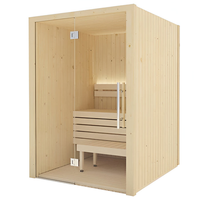 Saunalife Sauna interior tradicional para 2 personas | Modelo X2