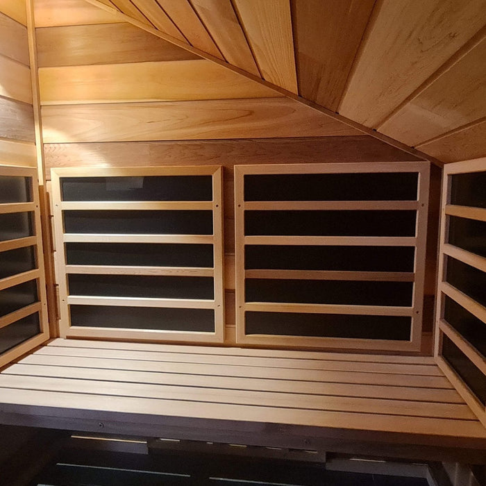 Calentadores de sauna infrarrojos con paquete de controlador mecánico | 1200 WATT - 120VAC