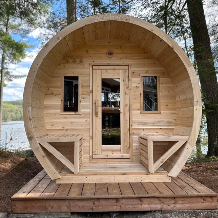 True North Schooner Outdoor Barrel Sauna