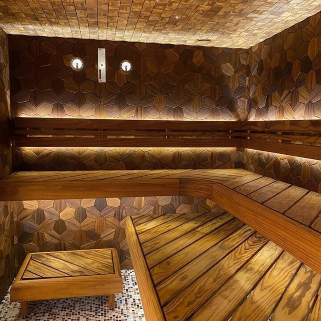 Decorative Sauna Walls