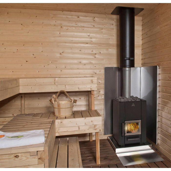 Estufa de sauna de leña Harvia M3 de 16,5 kW | WKM3