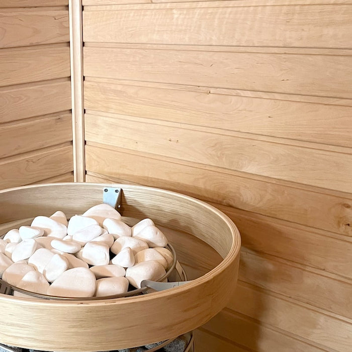 Prosaunas 桑拿木材，桤木中间隙墙面覆盖层，1 英寸 x 4 英寸 | WOOD661