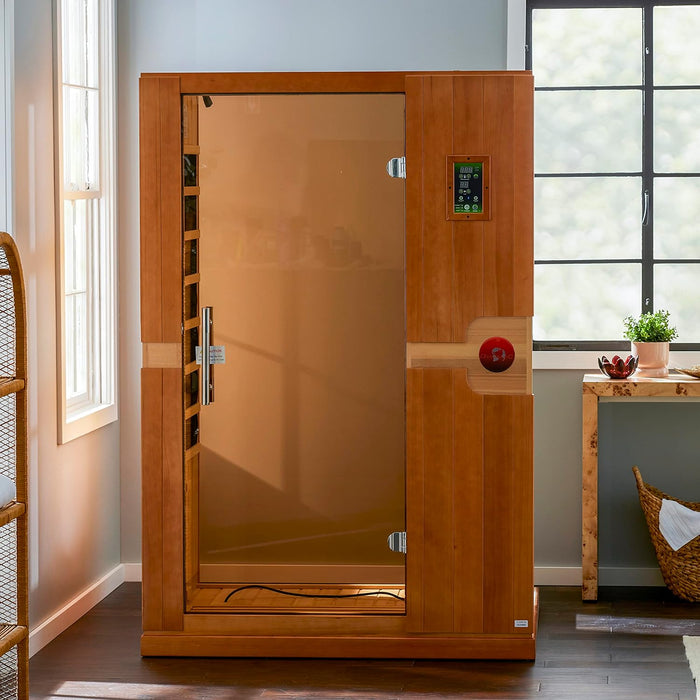 Sauna dinámica Venecia de infrarrojos lejanos y bajos EMF para 2 personas | DYN-6210-01