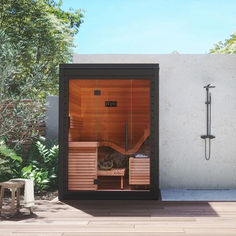 Auroom Aura 2-Person Outdoor Traditional Sauna