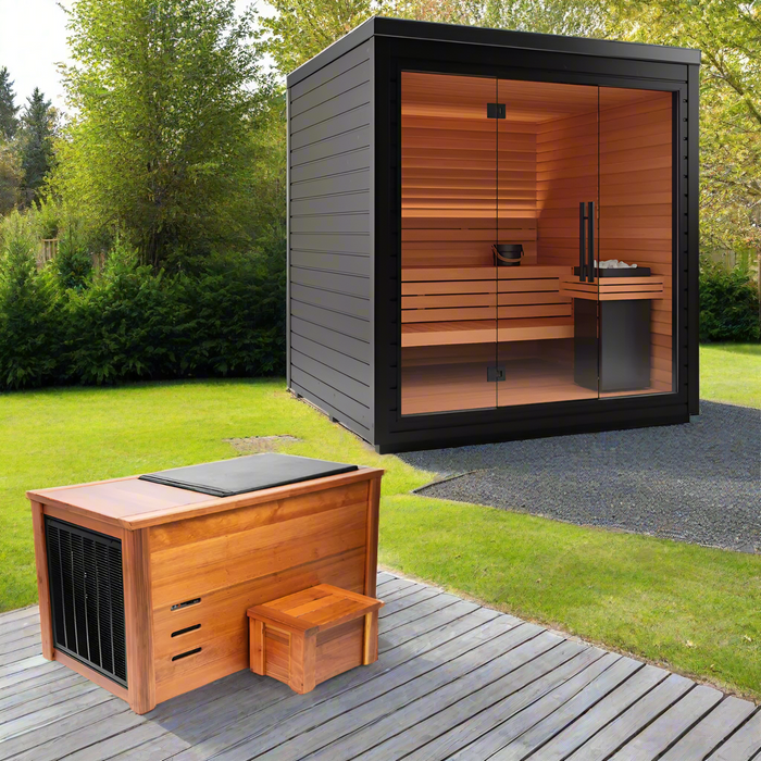 Auroom Mira 4-5 Person Outdoor Traditional Sauna