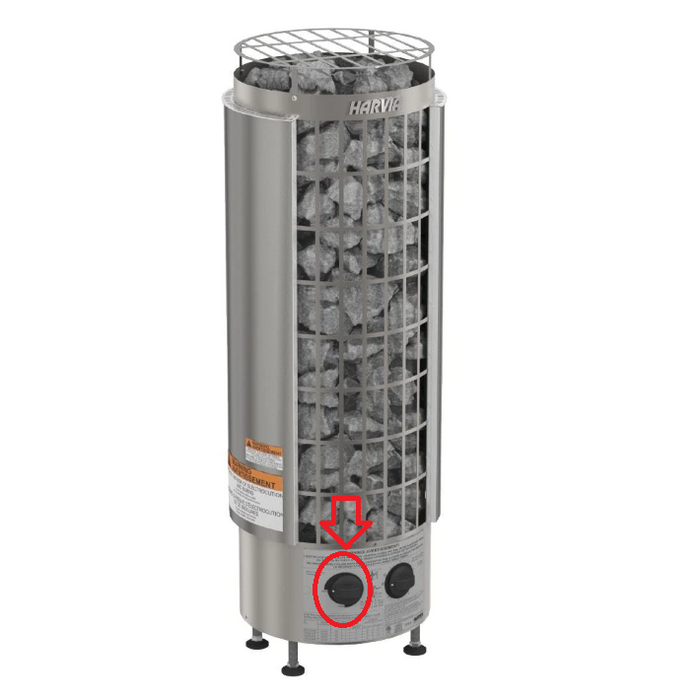 Harvia Thermostat for KIP/KV/Cilindro Heaters | ZSK-762