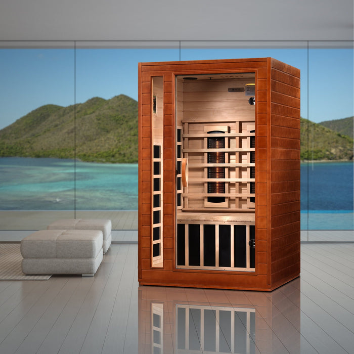 Dynamic Cordoba 2-Person Near Zero EMF Full Spectrum Infrared Sauna | DYN-6203-02 FS