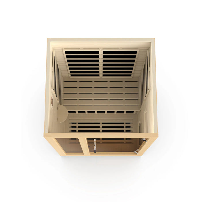 Dynamic Llumeneres 2-person Ultra Low EMF FAR Infrared Sauna | DYN-6215-02