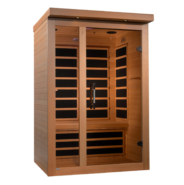 Dynamic Llumeneres 2-person Ultra Low EMF FAR Infrared Sauna | DYN-6215-02