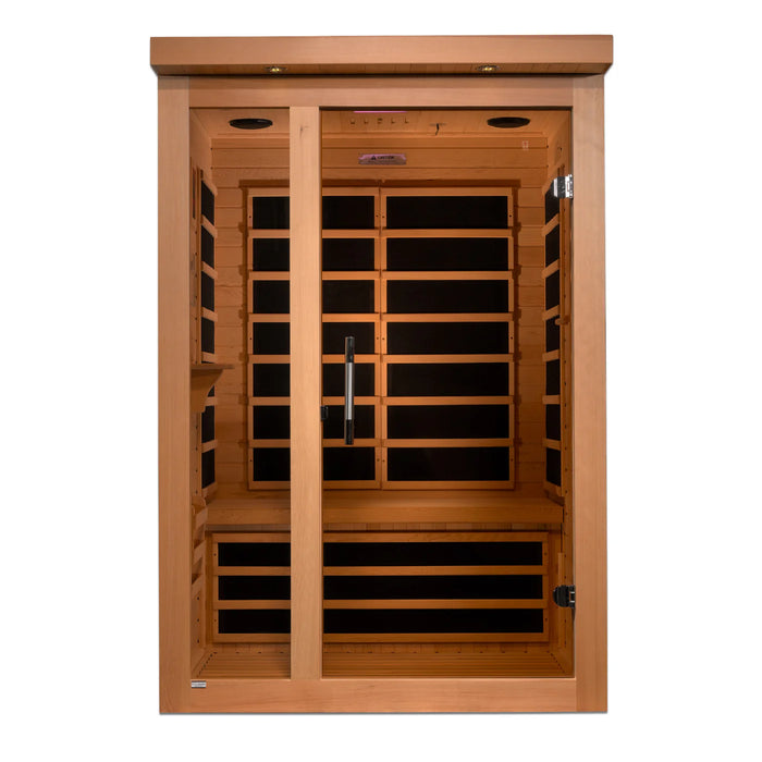 Dynamic Llumeneres 2-person Ultra Low EMF FAR Infrared Sauna | DYN-6215-02