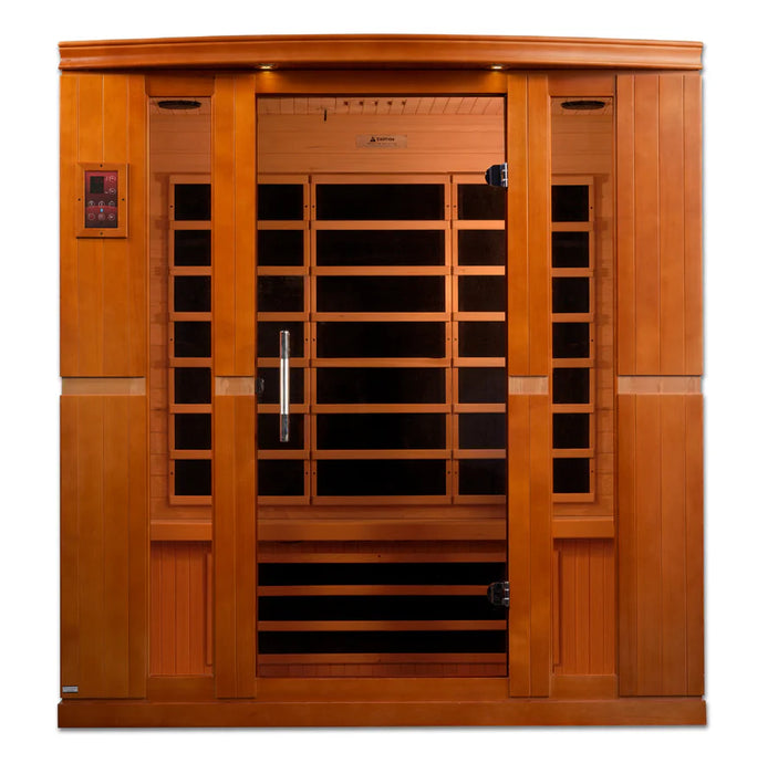 Dynamic Bergamo 4-person Low EMF FAR Infrared Sauna | DYN-6440-01