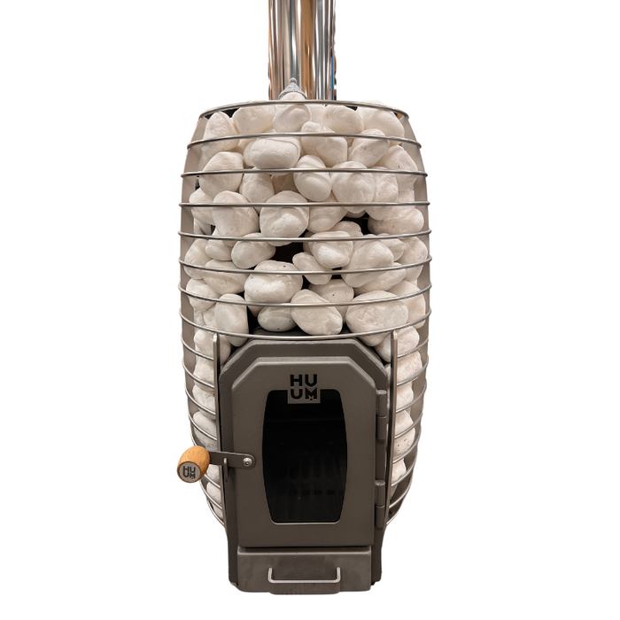 Harvia Decorative White Sauna Heater Stones 2-4" / 44lbs | AC4000