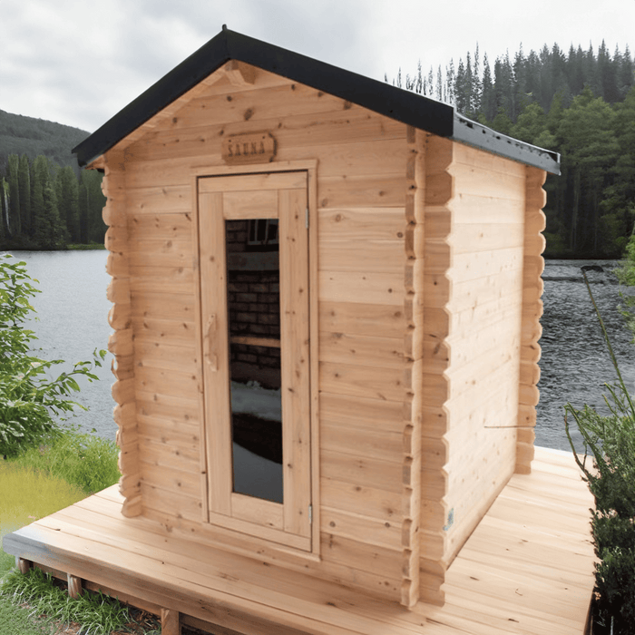 Dundalk Leisurecraft Canadian Timber Sauna Granby Cabin para 2-3 personas | CTC66W