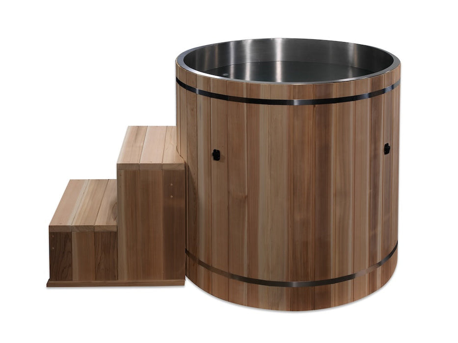 Dynamic Cedar Cold Plunge Barrel