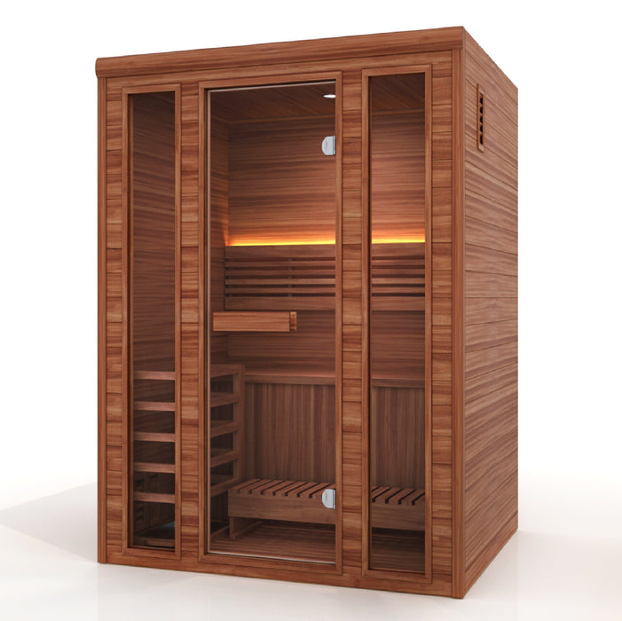 Golden Designs Andermatt 3-Person Traditional Steam Sauna | GDI-7030-01
