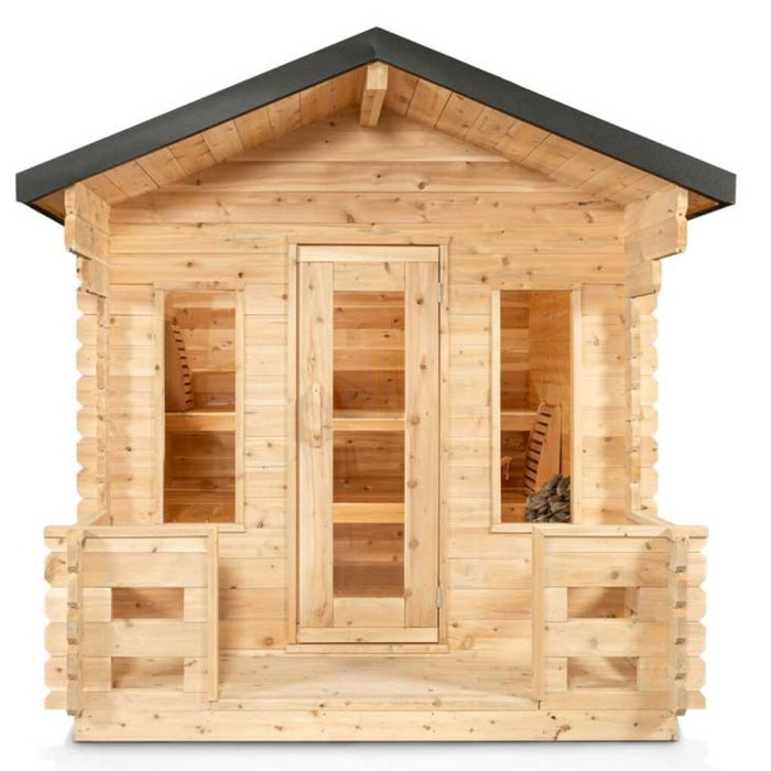 Dundalk Leisurecraft Canadian Timber Cabina georgiana para 6 personas | Sauna | CTC88W