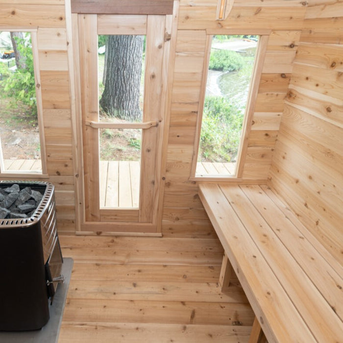 Cedar Sauna Bench Kit - 28" One-level (1 person)