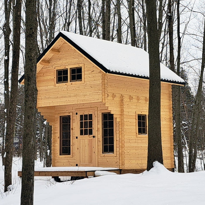 Bunkie Life™ Haven ULTRA Cabin Kit with Loft | 225 ft²