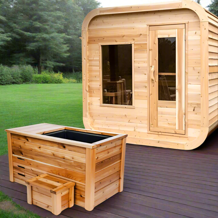 Dundalk Leisurecraft Canadian Timber 2-4 Person Luna Sauna | CTC22LU