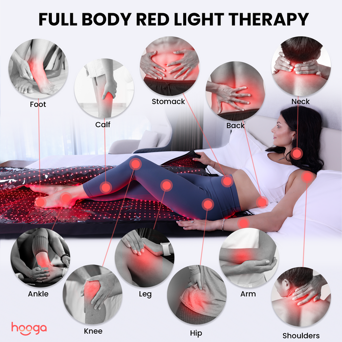 Cápsula de terapia de luz roja Hooga