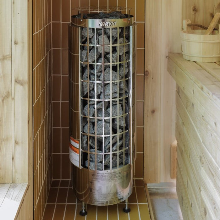 Harvia Cilindro Half Series Electric Sauna Heater 6/8/9/10.5kW