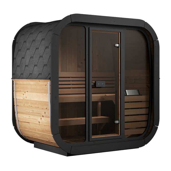 Sauna Life, sauna cúbica de 4,1 pies de largo para 3 personas | Modelo CL4G