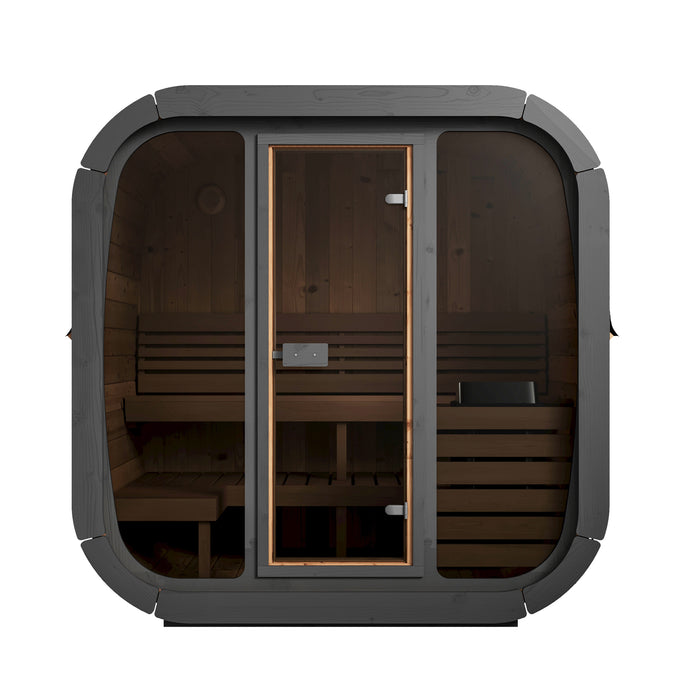 SaunaLife 4 Person 4.6' Long Cube Sauna | Model CL5G