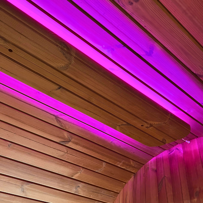 SaunaLife Chromatherapy 48" LED Wifi Sauna Lighting | EMood