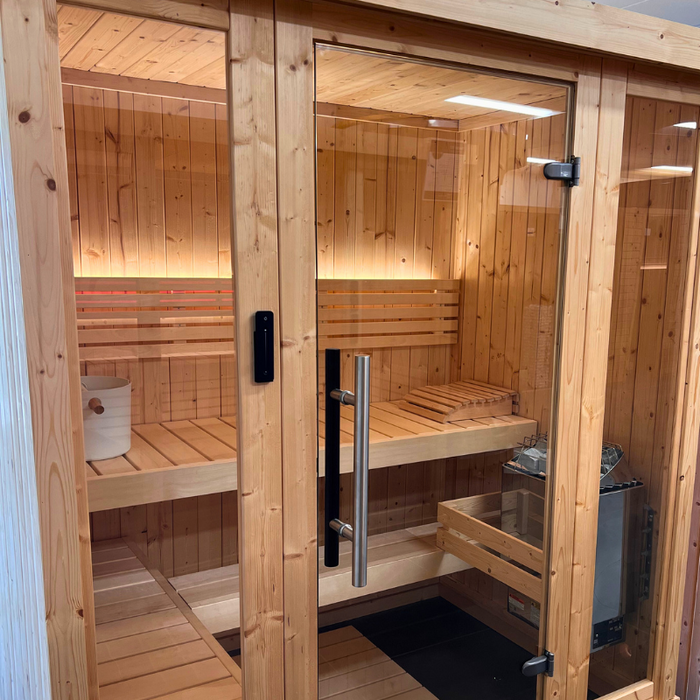 SaunaLife 4 Person Traditional Indoor Sauna | Model X6