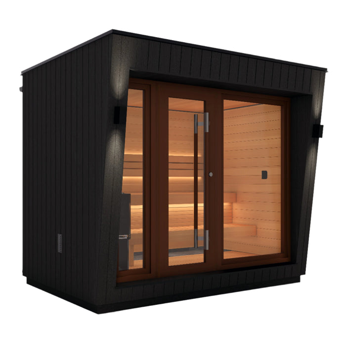 Saunum AirCube Space 5-Person Outdoor Traditional Sauna