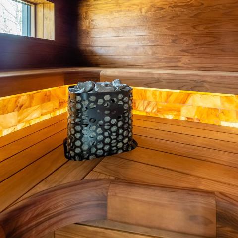 Thermory Sauna Madera, Pino Thermo-Radiata Material de banco de 2.0 x 6.0 in | VLL0050