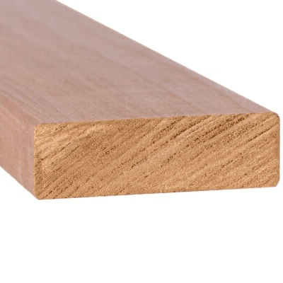 Thermory Sauna Wood, Thermo-Aspen 1"x3" Bench Material | VLL0035