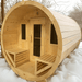 6-8 person true north Cedar barrel sauna