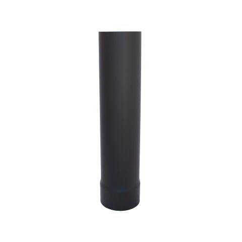 Harvia 1.64ft Single-wall Stove Pipe 4.5" diameter-Black | WZ050M