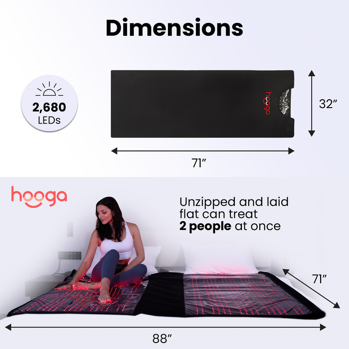 Hooga Full Body Red Light Therapy Pod XL