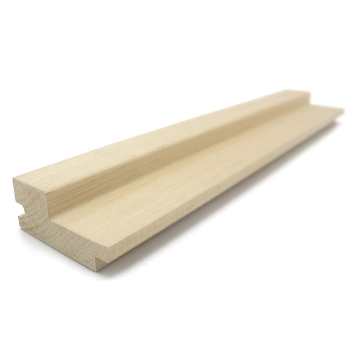 Prosaunas Sauna Wood, Alder Large Gap Wall Cladding, 1"x3" | WOOD663