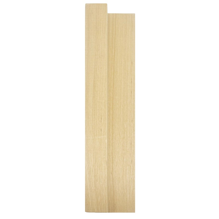 Prosaunas Sauna Wood, Alder Large Gap Wall Cladding, 1"x3" | WOOD663