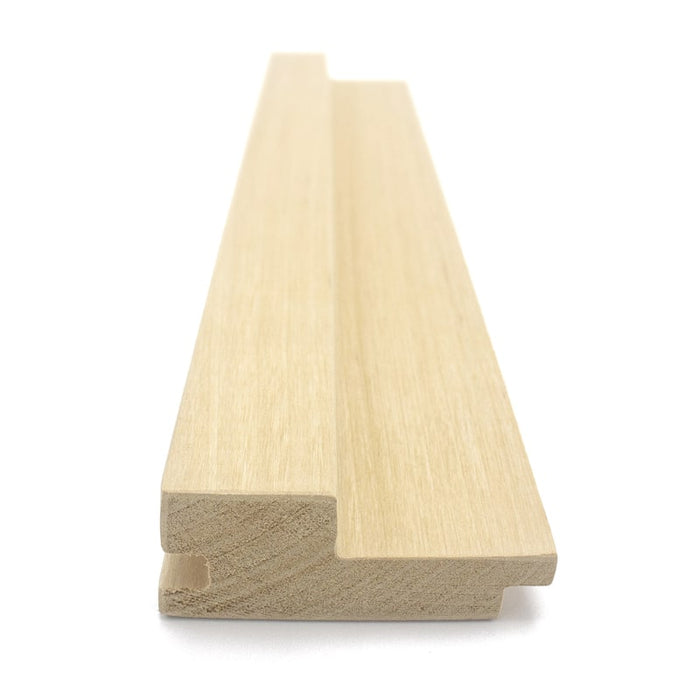 Prosaunas Sauna Wood, Alder Large Gap Wall Cladding, 1"x3" | WOOD663