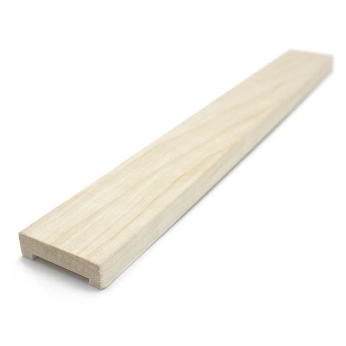 Prosaunas Sauna Wood, Aspen 1"x2" Molding | WOOD674