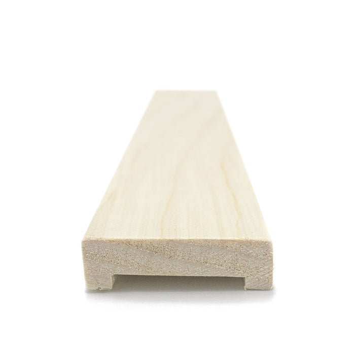 Prosaunas Sauna Wood, Aspen 1"x2" Molding | WOOD674