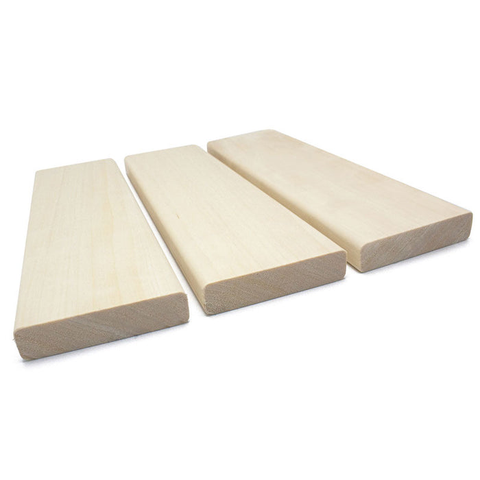 Banco de madera para sauna Prosaunas, Aspen de 1" x 4" | WOOD638