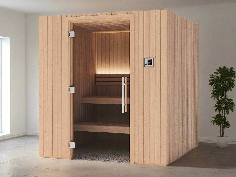 Auroom Emma Wood 4-6 Person Indoor Traditional Sauna